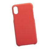 Защитная крышка G-Case Noble Series для Apple iPhone X кожа, красная