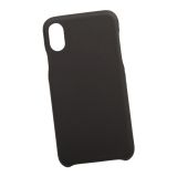 Защитная крышка G-Case Noble Series для Apple iPhone X кожа, черная