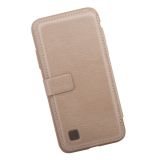Чехол раскладной для iPhone X "Puloka" Multi-Function Back Clip Wallet Case (кожа/золотой, коробка)