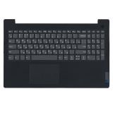 Клавиатура для ноутбука Lenovo V15 G2-ITL черная с черным топкейсом