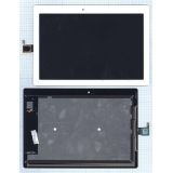 Дисплей (экран) в сборе с тачскрином для Lenovo Tab 2 A10-30 белый