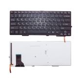 Клавиатура для ноутбука Sony S13, SVE13, SVS13 черная с подсветкой