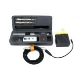 Паяльный набор Fnirsi HS02A Plus + 6 наконечников с разъемом PD