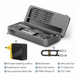 Паяльный набор Fnirsi HS02B + 3 наконечника + С2С кабель