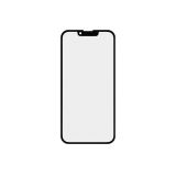 Стекло + OCA пленка для переклейки iPhone 13, 13 PRO олеофобное покрытие (черное)