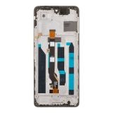 Дисплей (экран) в сборе с тачскрином для Tecno Pova 5 (LH7n) черный с рамкой (Premium LCD)