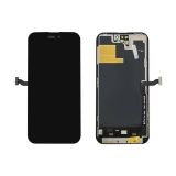 Дисплей (экран) в сборе с тачскрином для iPhone 14 Pro Max 120 Гц Soft Amoled черный (с возможностью переноса IC) (GX)