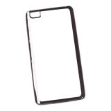 Силиконовый чехол LP для Xiaomi Mi Note TPU прозрачный с черной хром рамкой