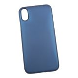 Защитная крышка K-DOO Air Skin для Apple iPhone X 0,33 mm синяя матовая