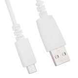 USB Дата-кабель для Samsung USB - Micro USB (белый/блистер)