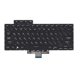 Клавиатура для ноутбука Asus ROG Zephyrus G15 GA503 черная с подсветкой