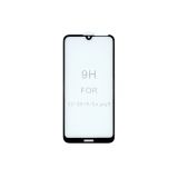 Защитное стекло для Huawei Y7 2019 черное 3D (VIXION)