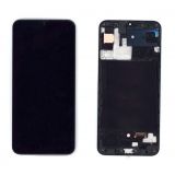 Дисплей (экран) в сборе с тачскрином для Samsung Galaxy A30s SM-A307FN черный с рамкой (TFT-совместимый)