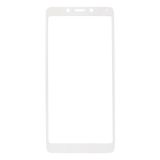 Защитное стекло с рамкой "LP" для Xiaomi  Redmi 6 Tempered Glass 0,33 мм 9H (белое)