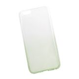 Силиконовая крышка LP для Apple iPhone 6, 6s градиент белый, зеленый, коробка