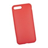 Силиконовый чехол "LP" для iPhone 7 Plus/8 Plus "Silicone Dot Case" (красный/коробка)