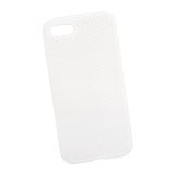 Силиконовый чехол "LP" для iPhone 7/8 "Silicone Dot Case" (белый/коробка)