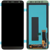 Дисплей (экран) в сборе с тачскрином для Samsung Galaxy J6 (2018) SM-J600F черный (Premium SC LCD)