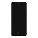 Дисплей (экран) в сборе с тачскрином для Huawei Honor X9b (ALI-NX1) черный с рамкой AMOLED (Premium LCD)