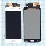 Дисплей (экран) в сборе с тачскрином для Samsung Galaxy E5 SM-E500 белый (OLED)