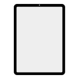 Стекло + OCA пленка для переклейки iPad Air 4 2020 10.9" A2316, A2324, A2325, A2072 (черное)