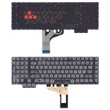 Клавиатура для ноутбука HP Omen 17-AN000, 17-AN001CA, 17-AN008CA черная с подсветкой