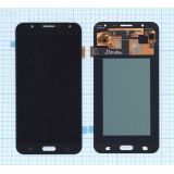Дисплей (экран) в сборе с тачскрином для Samsung Galaxy J7 SM-J700F черный (OLED)