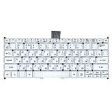 Клавиатура для ноутбука Acer Aspire V5-122P белая без рамки