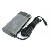 Блок питания (сетевой адаптер) для ноутбуков HP 5-20V, 3-5V, 90W Type-C черный, без сетевого кабеля (oval shape) Premium