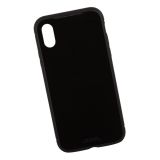 Чехол для iPhone X WK-Magneto Glass Phone Case пластик/металл (черный)