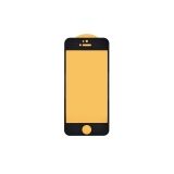 Защитное стекло 6D для iPhone 5, 5S, 5C черное (VIXION) 