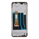 Дисплей (экран) в сборе с тачскрином для Oppo A54 4G (CPH2239) черный с рамкой (Premium LCD)
