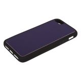 Защитная крышка "LP" для iPhone 5/5s/SE "Термо-радуга" фиолетовая-розовая (европакет)