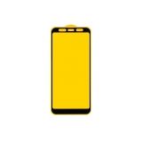 Защитное стекло для Samsung Galaxy A8 Plus (2018) A730F черное 6D (VIXION)