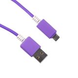 USB кабель LP Micro USB  в катушке 1,5 метра фиолетовый