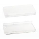 Защитная крышка для Apple iPhone 4, 4S ультратонкая белая, матовый пластик, европакет