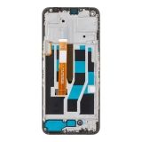 Дисплей (экран) в сборе с тачскрином для Realme 9 5G (RMX3474) черный с рамкой (Premium LCD)