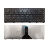 Клавиатура для ноутбука Toshiba Satellite R845 черная с черной рамкой