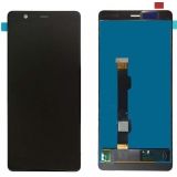 Дисплей (экран) в сборе с тачскрином для Nokia 5.1 черный (Premium LCD)