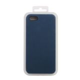 Силиконовый чехол для iPhone 5/5S/5SE  Silicone Case (темно-синий, блистер) 20