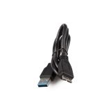 USB Дата-кабель для Samsung Galaxy Note 3 и совместимые Micro USB В v3.0 (черный/европакет)