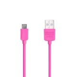 USB Дата-кабель Remax RC-06i Micro USB 1 м (розовый)