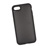 Силиконовый чехол "LP" для iPhone 7/8 "Silicone Dot Case" (черный/коробка)