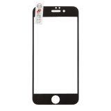 Защитное стекло с рамкой для Apple iPhone 6, 6s Tempered Glass 0,33 мм 9H ударопрочное, черное, LP