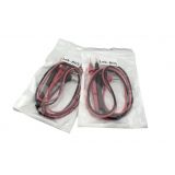 Щупы для тестера LEK-B05 никилерованный наконечник, кабель 85 см 2 шт