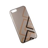 Защитная крышка MACUUS Полоски для iPhone 6, 6s золотая, коробка