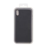 Силиконовый чехол для iPhone Xs Max "Silicone Case" (gray, блистер) 15