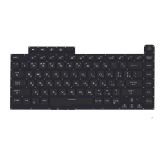 Клавиатура для ноутбука Asus ROG Strix Scar III G512 черная с подсветкой
