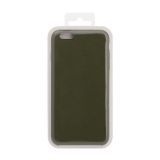 Силиконовый чехол для iPhone 6/6S Plus Silicone Case (темно-зеленый, блистер) 48