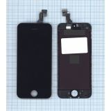 Дисплей (экран) в сборе с тачскрином для iPhone 5C (Foxconn) черный